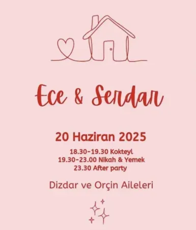 <p>İkili 20 Haziran 2025 tarihinde kutlama ile dünyaevine girecek. </p>