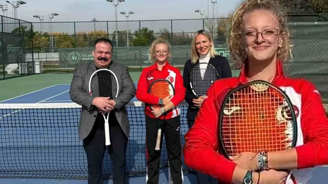 Antalyalı milli tenisçi Zeynepsu, Tokyo'da Türkiye'yi temsil edecek