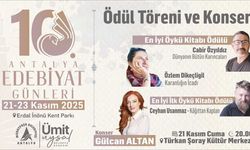 Antalya Edebiyat Günleri 21 - 23 Kasım 2025 Ödül Töreni ve Konser
