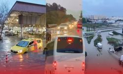 Antalya’yı sağanak vurdu: Hayat felç oldu