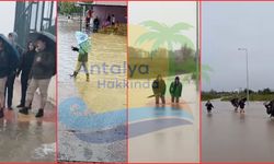 Görüntülenenler komando değil öğrenci! Antalya'da öğrencilerin zor anları kamerada