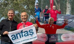 Antalyalı “Demir Adam” Ali Bıdı İzmir Duatlonu’nda zirveye çıktı