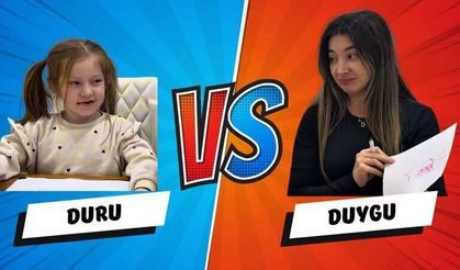 Duru ve Doruk: Gözü Kapalı En İyi Çizen Kazanır