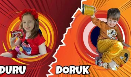 Duru ve Doruk: Marketten Tek Renk Alışveriş Yaptık!