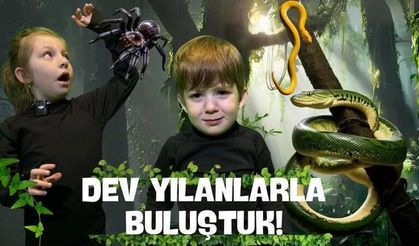 Duru ve Doruk: Dev Yılanlar ve Timsahla Buluştular