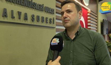 İMO Başkanı Akdoğan: "Antalya'da çok ciddi deprem tehdidi var"