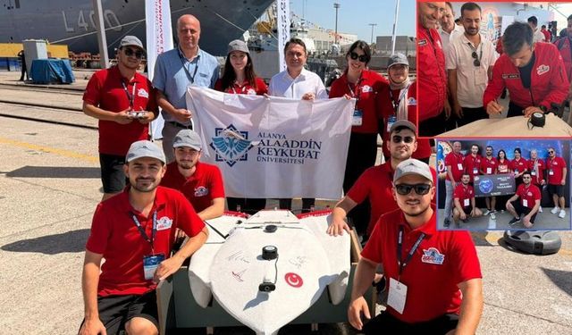 TEKNOFEST'te en iyi tasarım ödülü Antalya'ya!