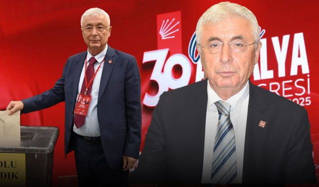 CHP Antalya’da Nail Kamacı yeniden başkan seçildi