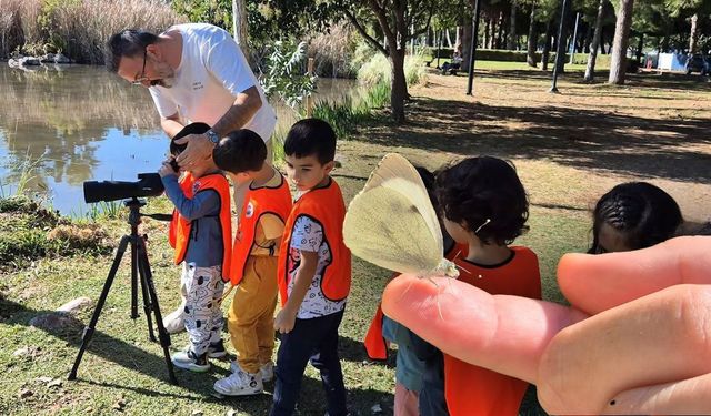 Kepez'in minikleri doğayı keşfetti 