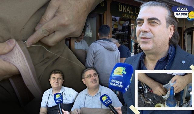 Kışın ilk etkisi ayakkabı tamircilerinde görüldü: "İş olsa da kazanç az"