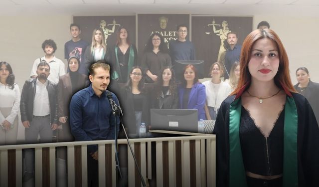 Antalya'da hukuk öğrencileri gerçek duruşmayı deneyimledi