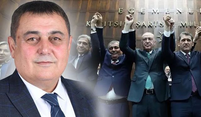 Aksu Belediye Başkanı İsa Yıldırım, AK Parti'ye katıldı! Rozetini Erdoğan taktı!