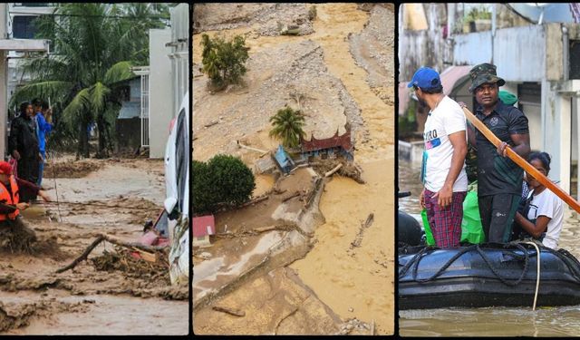Endonezya'da şiddetli yağışlarda hayatını kaybedenlerin sayısı 604'e yükseldi