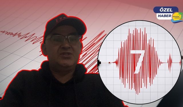 Uzman Canlı: "Antalya'da 7 ve üzeri deprem olası: Özellikle o 3 ilçeye dikkat!"