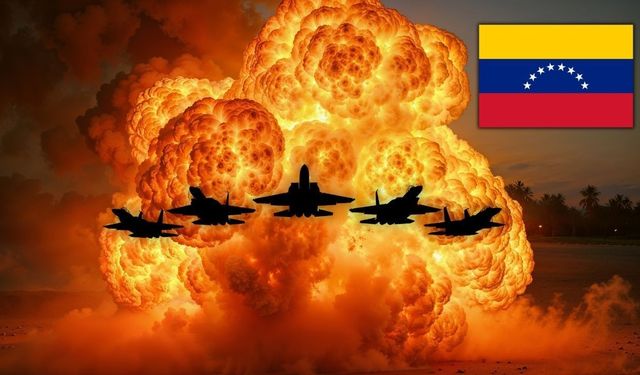 Venezuela bombalanıyor!