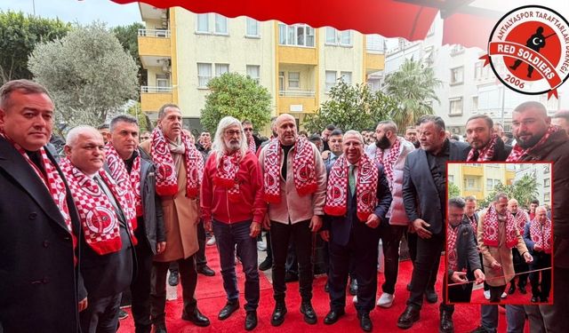 Red Soldiers Antalyaspor Taraftarları Derneği açıldı!