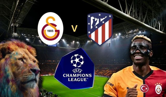 Galatasaray - Atletico Madrid maçı saat kaçta, hangi kanalda?