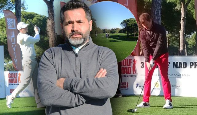 Antalya'da 'Golf Mad Pro-Am Golf Turnuvası' başladı 
