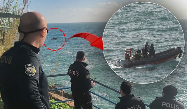 Antalya'da dalgalı denizde can pazarı! İki kişi ölümden döndü