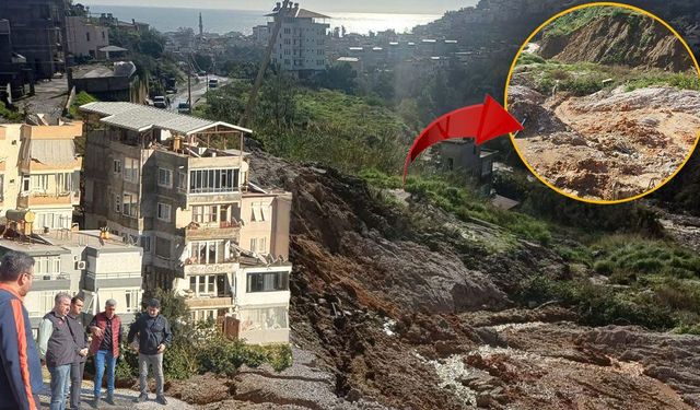 Antalya'da heyelan paniği! İki mahallede 13 bina boşaltıldı