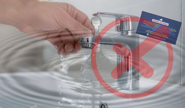 Antalyalılar dikkat! O mahallelerde sular kesilecek