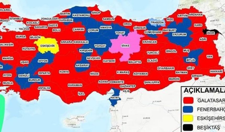Antalya'da vatandaşlar hangi takımı tutuyor? İşte taraftar oranları