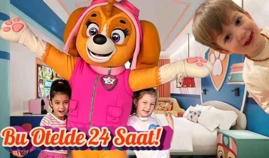 Duru ve Doruk Nickelodeon Otelde 24 Saat Geçirdi 