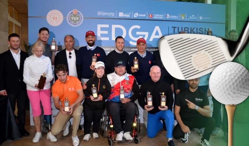Antalya’da Para Golf heyecanı sona erdi
