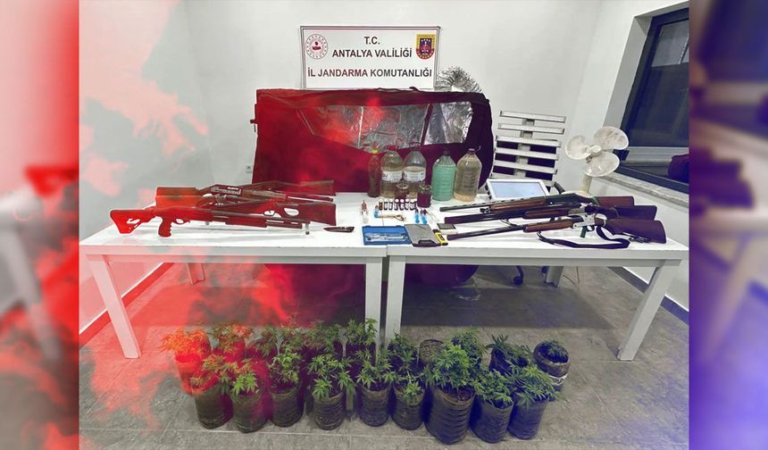 Antalya'da narkotik operasyonu! 2 şüpheli gözaltına alındı